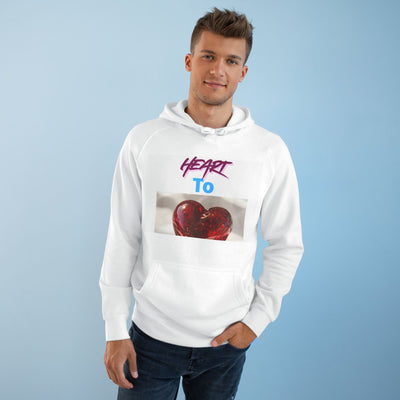 Heart To Hoodie — Retro Photo Heart Graphic Hoodie
