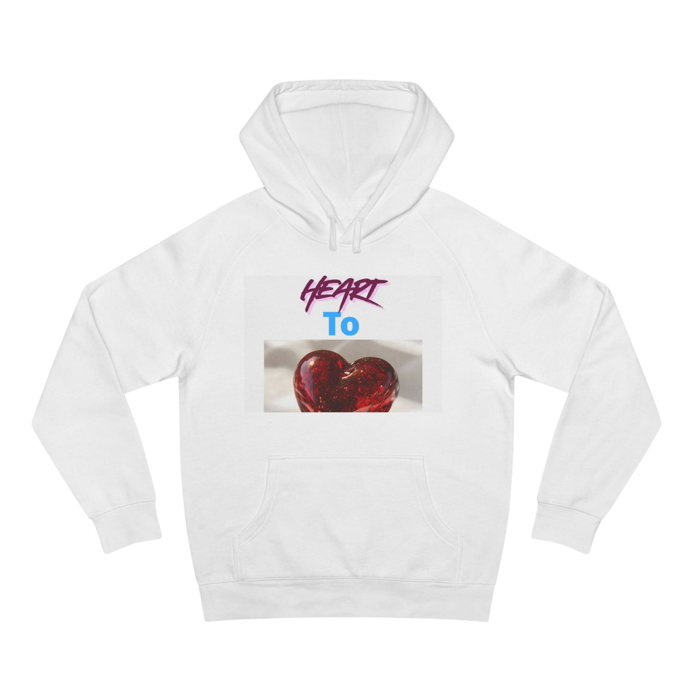 Heart To Hoodie — Retro Photo Heart Graphic Hoodie
