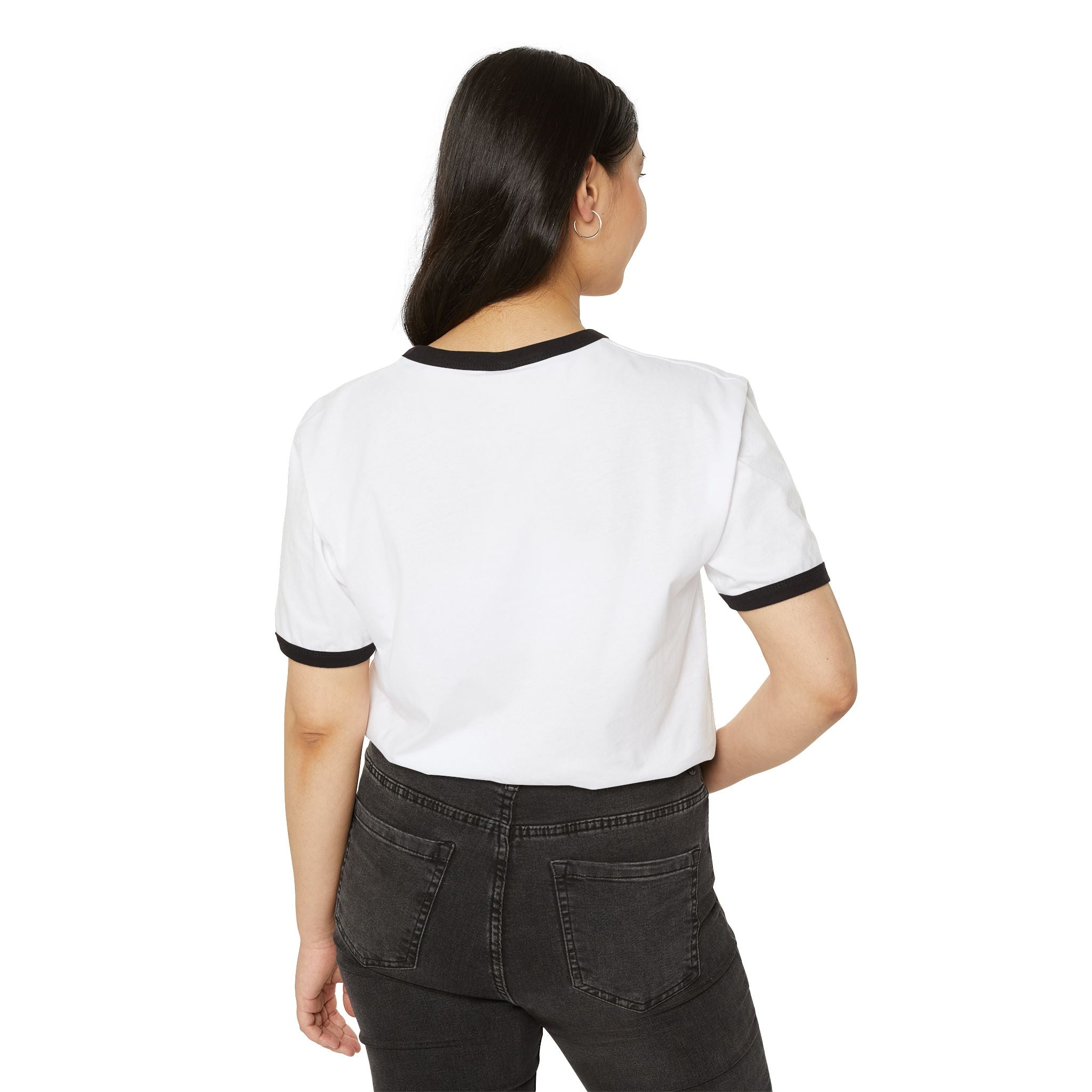 Love Hearts "To" Graphic Ringer Tee