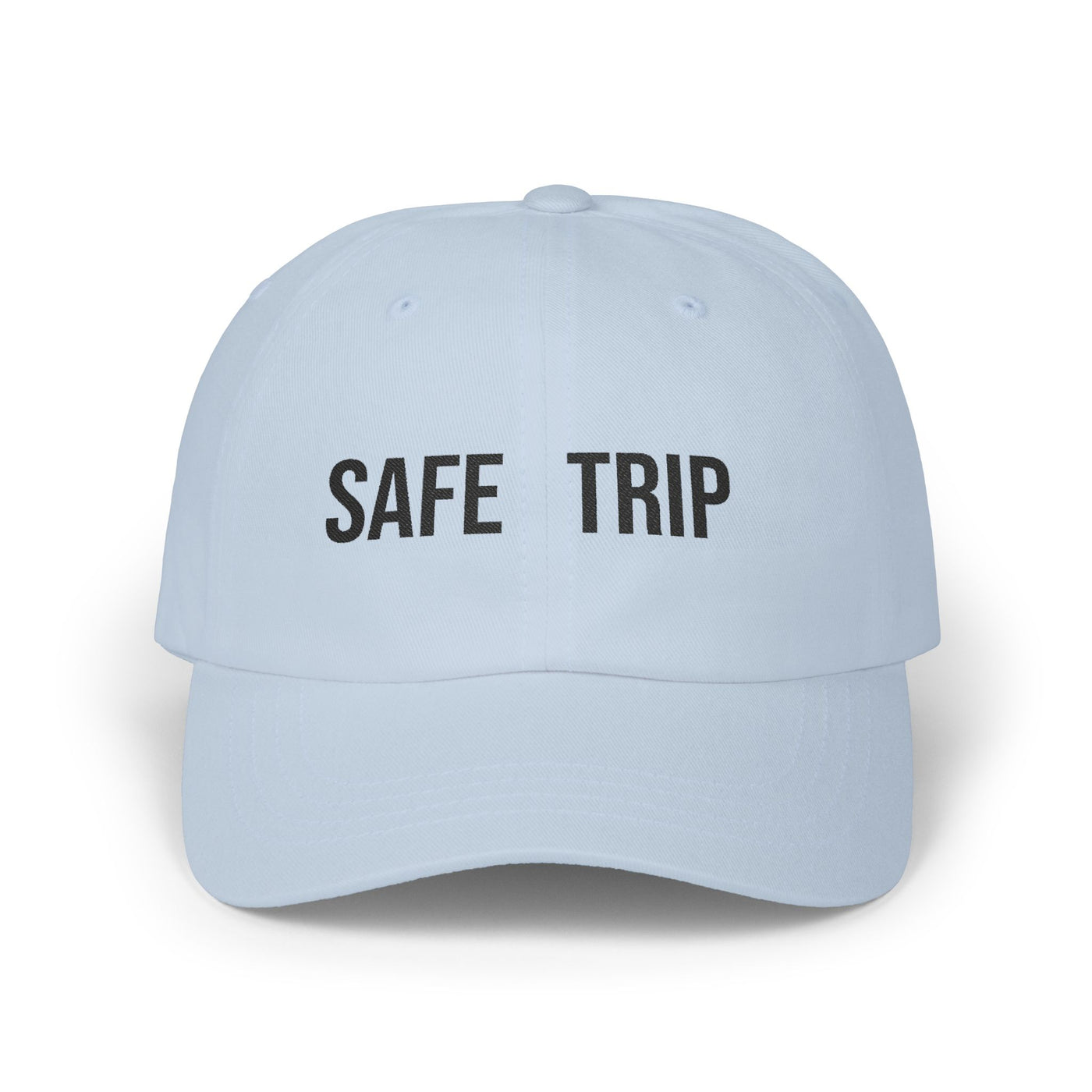 Safe Trip Classic Dad Cap - Casual Sun Hat, Travel Accessory, Gift for Dads, Everyday Wear, Adventure Ready