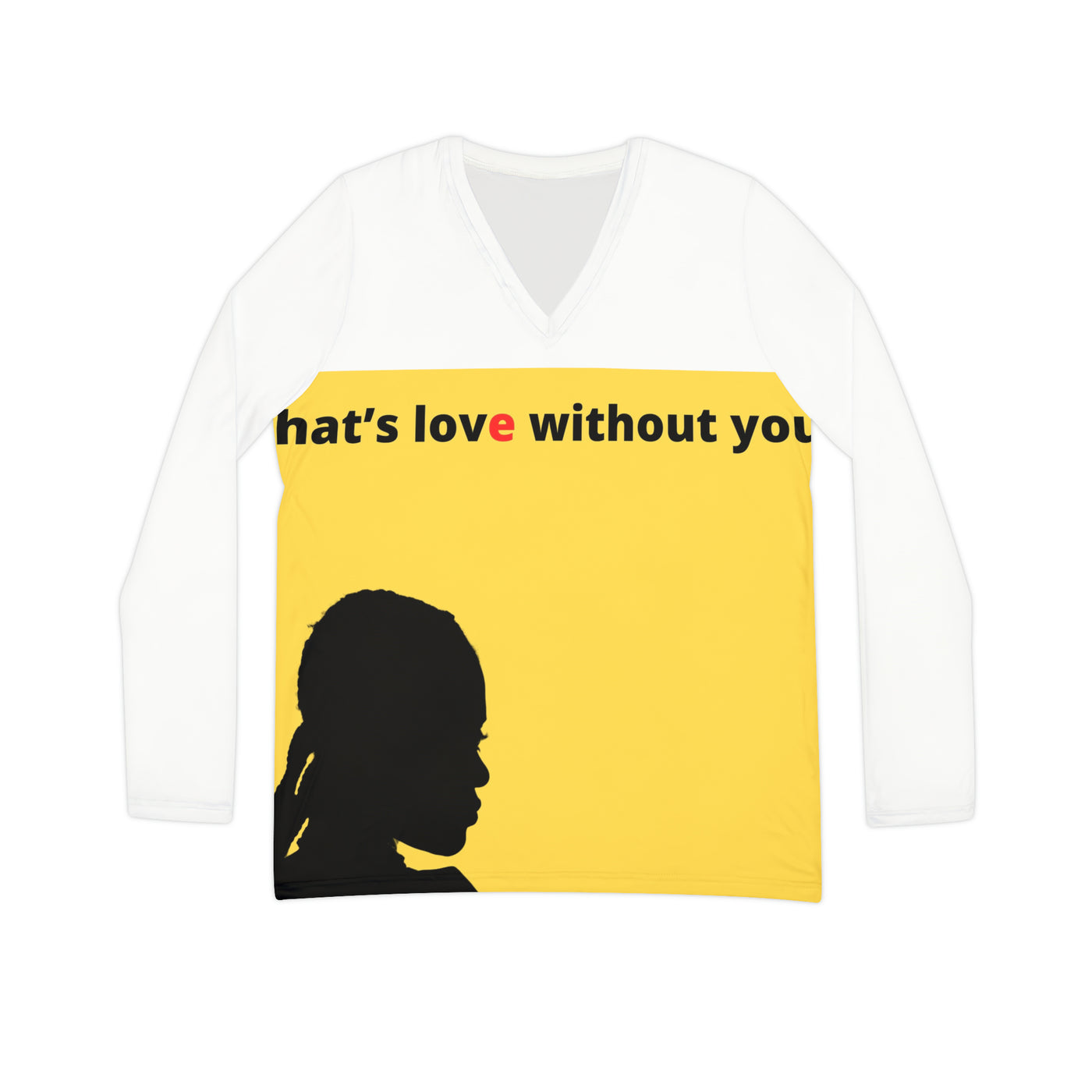 Women's Long Sleeve V-neck Shirt (AOP)