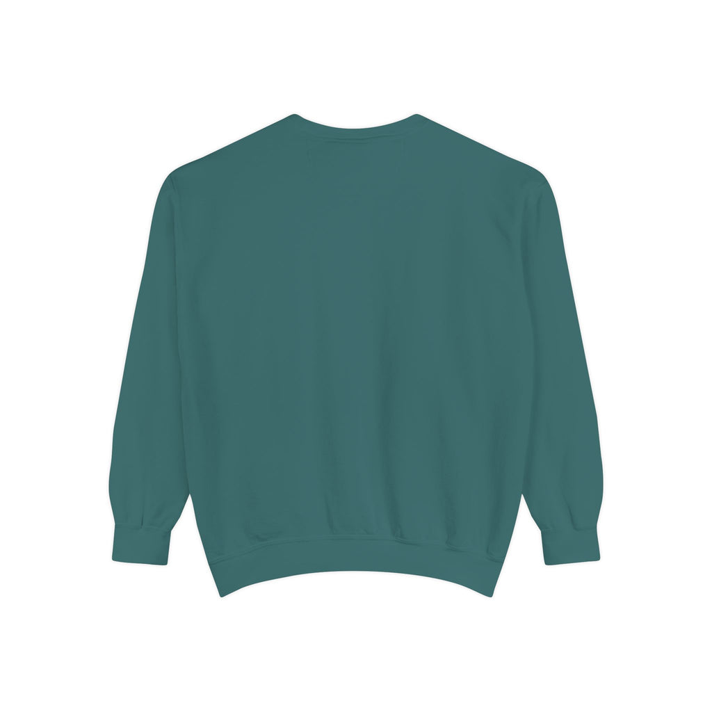 Cosmic Mind Sweatshirt — Blue Galaxy Portrait Crewneck