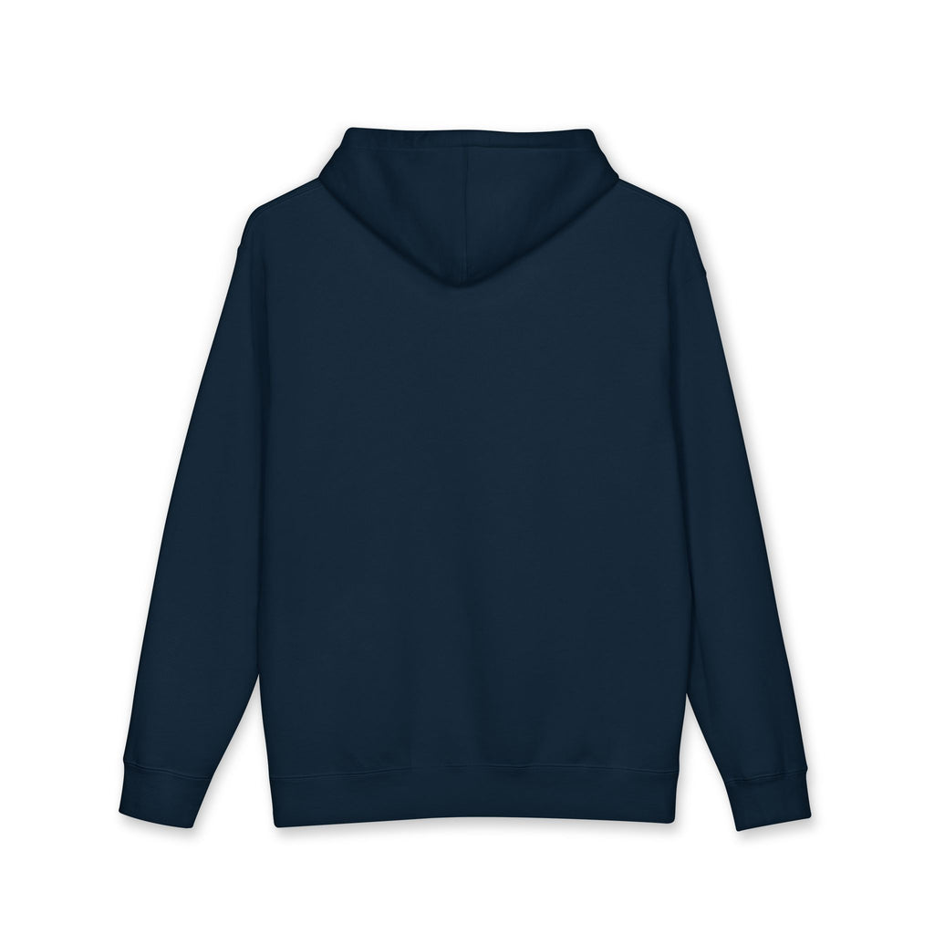Cosmic Mind Hoodie — Blue Galaxy Face Graphic Sweatshirt