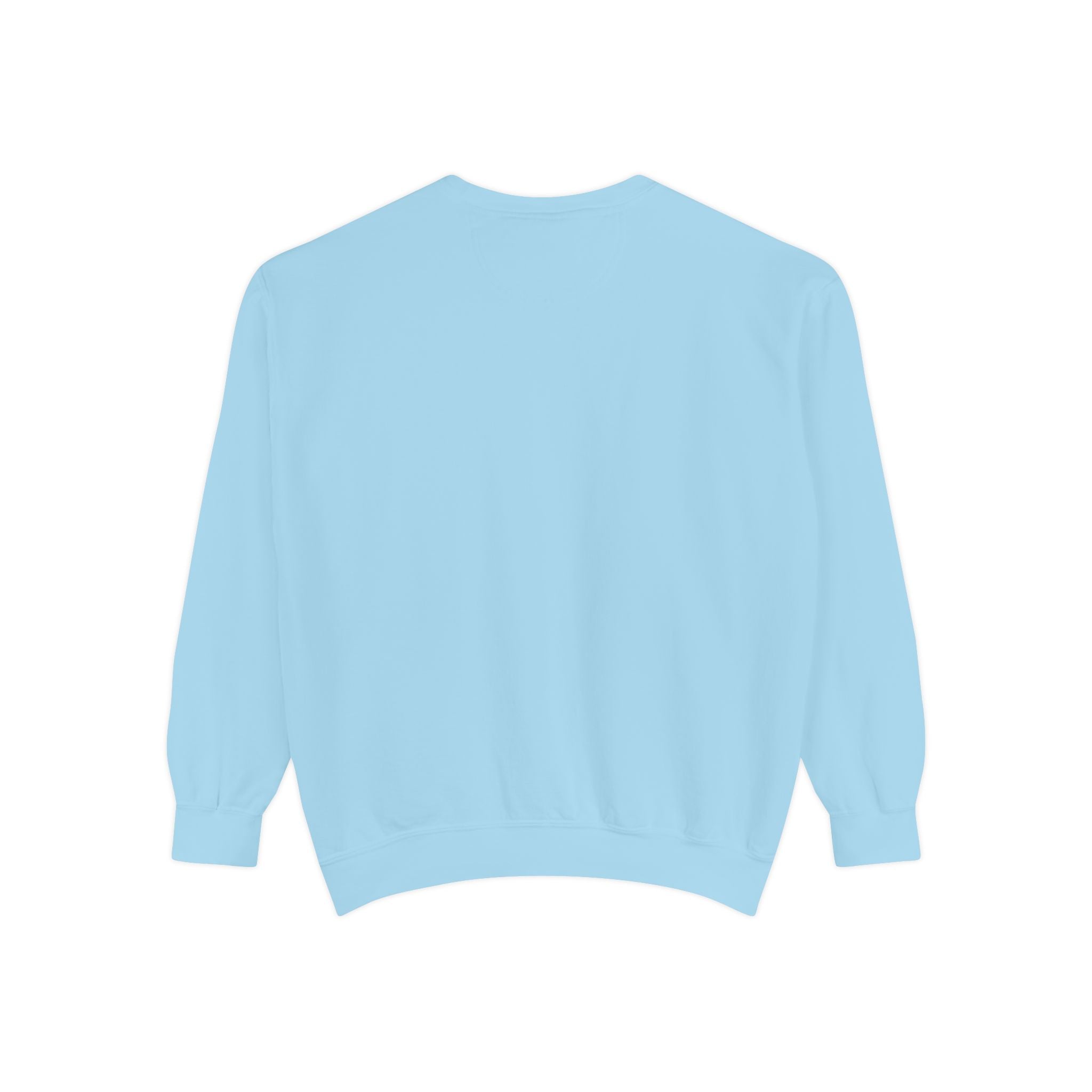 Cosmic Mind Sweatshirt — Blue Galaxy Portrait Crewneck