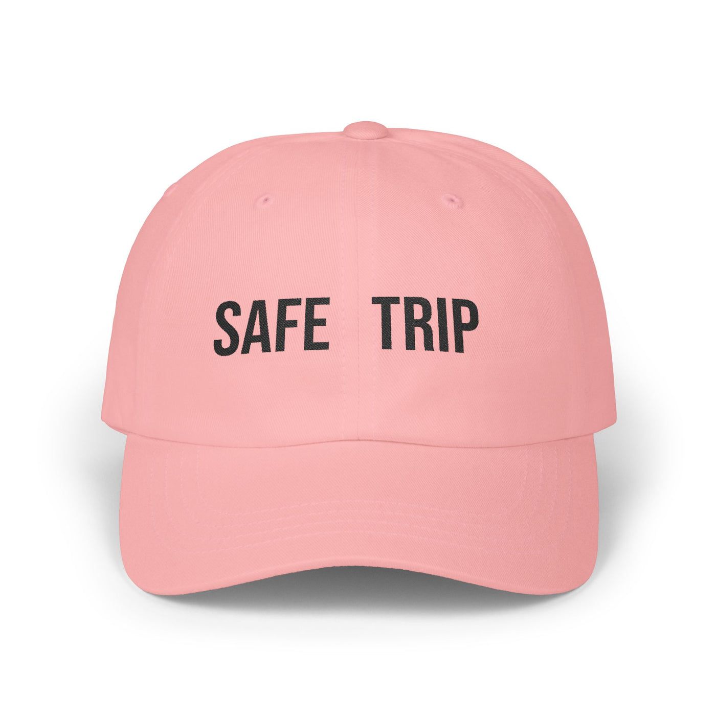 Safe Trip Classic Dad Cap - Casual Sun Hat, Travel Accessory, Gift for Dads, Everyday Wear, Adventure Ready