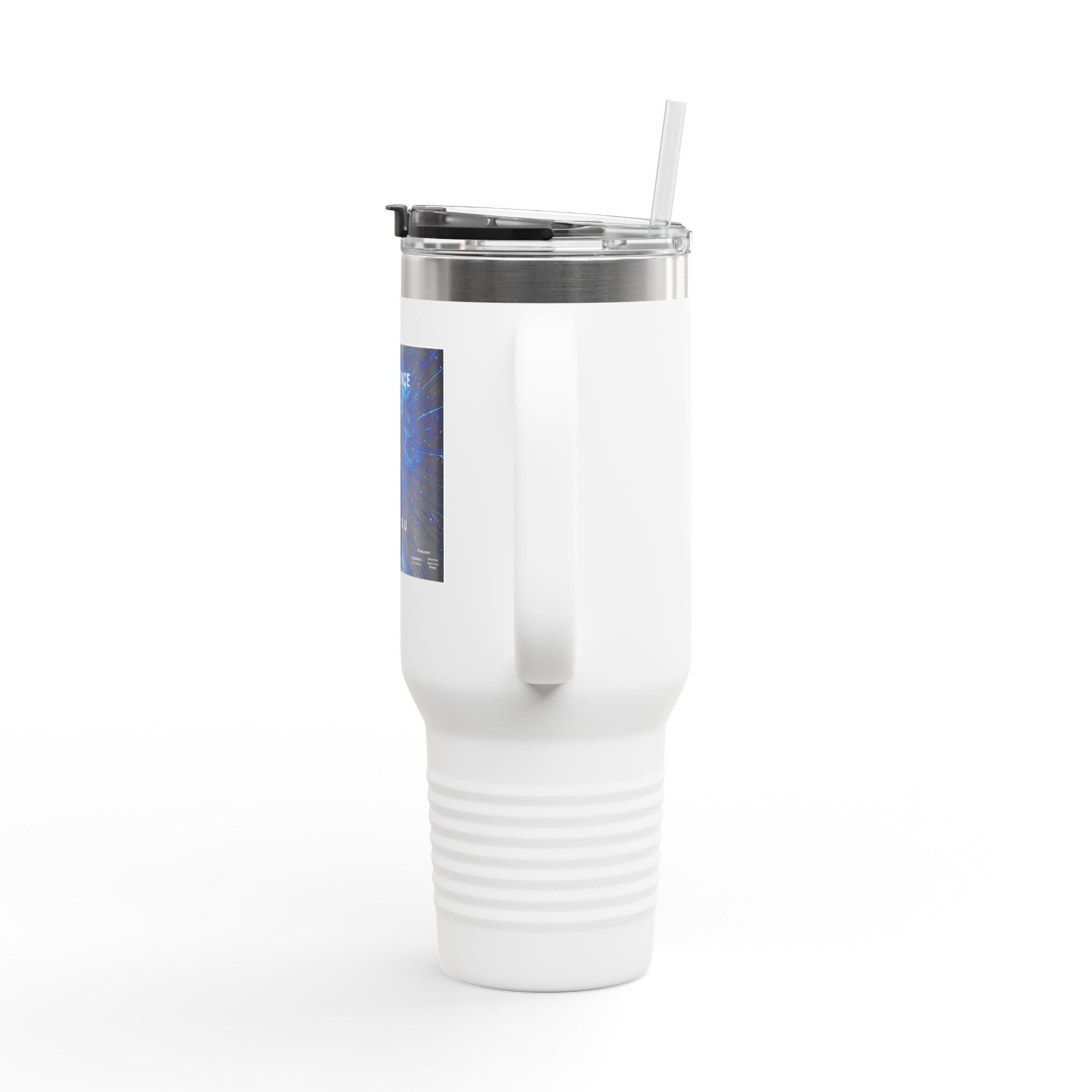 40oz Insulated Travel Mug — "Resilience" Cosmic Art Design