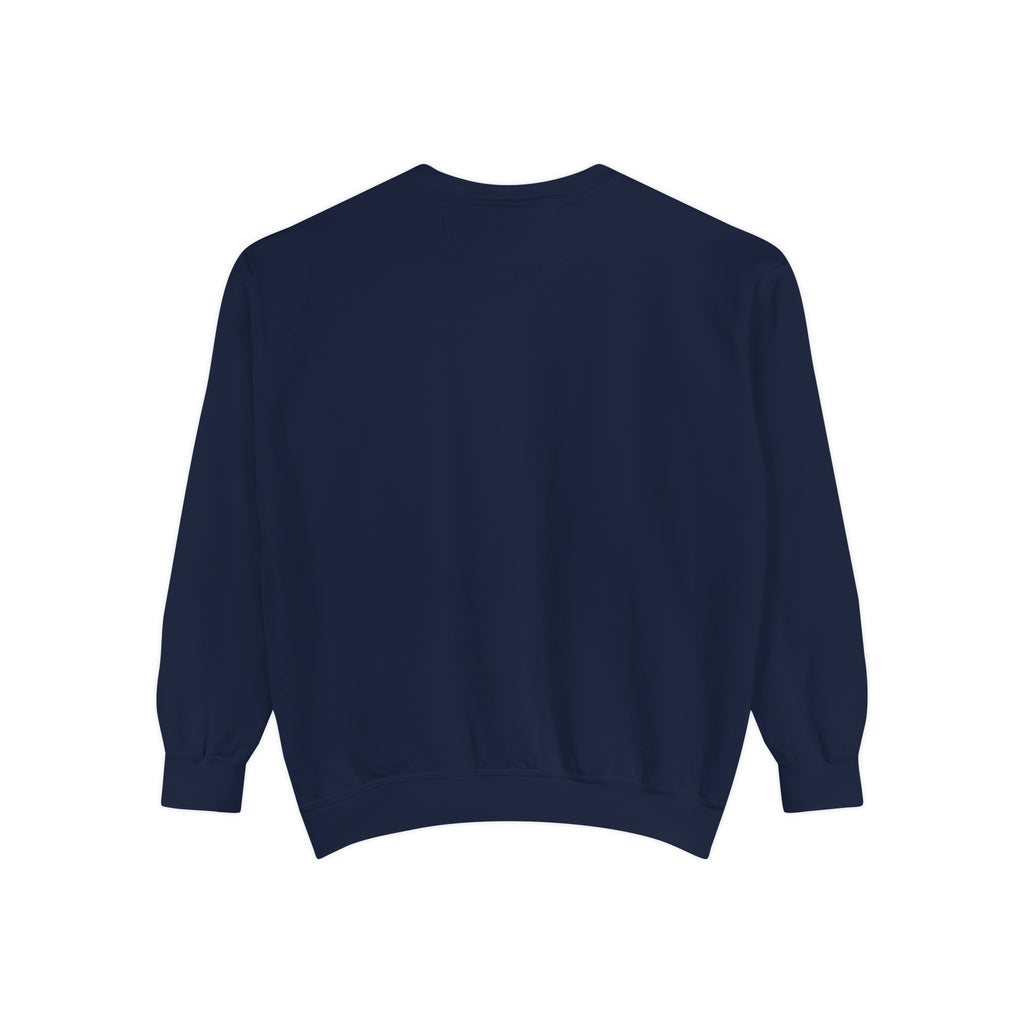 Cosmic Mind Sweatshirt — Blue Galaxy Portrait Crewneck