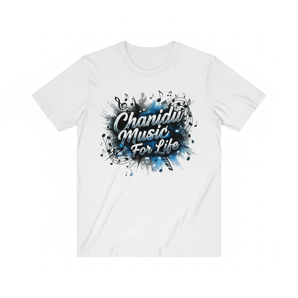 Chanidu Music Unisex Jersey Tee Design