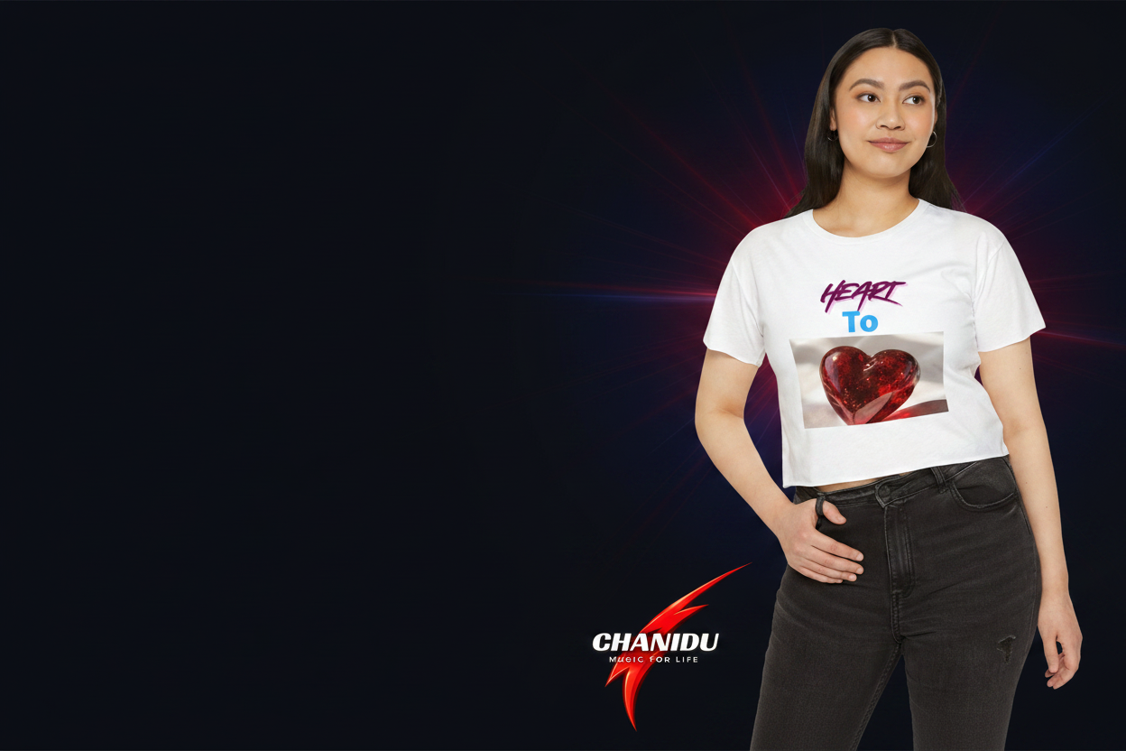 Heart To Crop Tee Banner